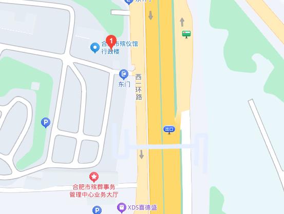 合肥殡仪馆地址地图